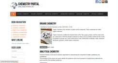 Desktop Screenshot of chemistryportal.net